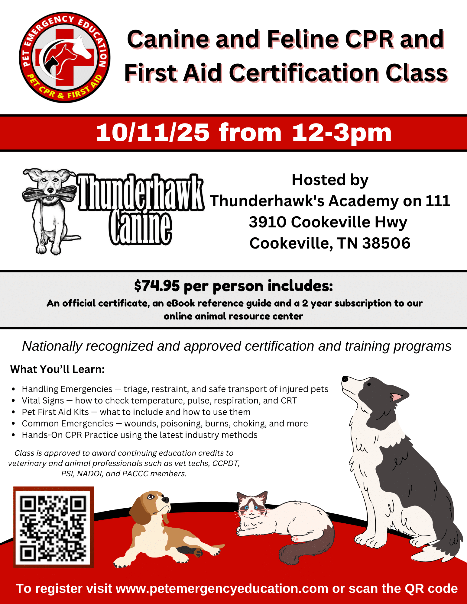 Thunderhawk Academy Canine Good Citizen